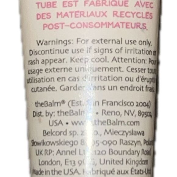 theBalm Lot of 5 Anne T. Dotes Eyeshadow Primer Neutral Cream 11.8ml - Picture 3 of 4